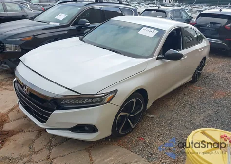 2022 Honda Accord Sport из США, поврежденный, VIN 1HGCV1F37NA050743